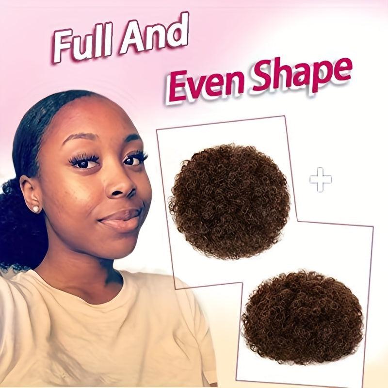 Afro Curly Drawstring Ponytail Extensions