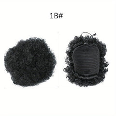 Afro Curly Drawstring Ponytail Extensions