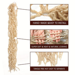 60 96 Cm Faux Locs Braids Hair Extensions For Women