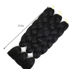 Colorful Jumbo Braiding Hair Extensions for Box Braids Crochet Braids