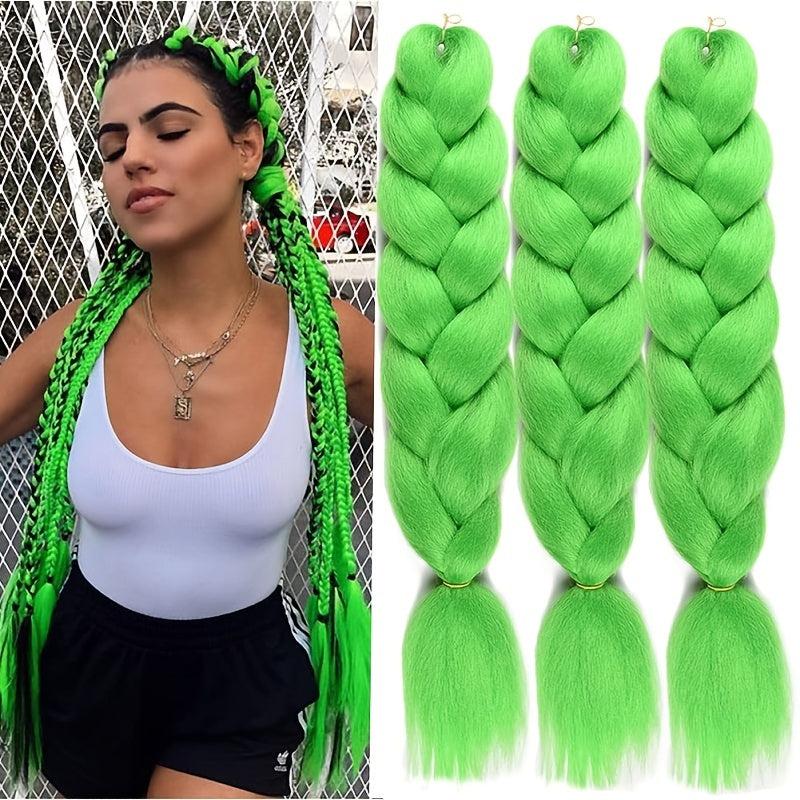 Colorful Jumbo Braiding Hair Extensions for Box Braids Crochet Braids