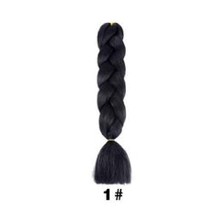 Colorful Jumbo Braiding Hair Extensions for Box Braids Crochet Braids