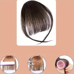 Clip In Bangs Hair Extensions Thick Air Bangs Fringe For Women