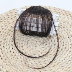 Clip In Bangs Hair Extensions Thick Air Bangs Fringe For Women