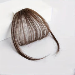 Clip In Bangs Hair Extensions Thick Air Bangs Fringe For Women