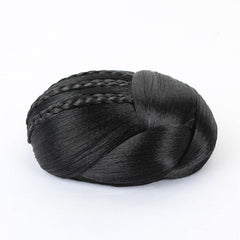 Braided Hair Buns Updo Chignon Clip In Hair Extensions