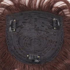Short Curly Hair Topper Replacement Piece Hair Covering Hair