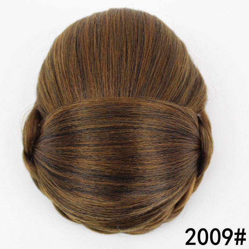 Synthetic Braided Hair Bun Updo Chignon Hairpiece