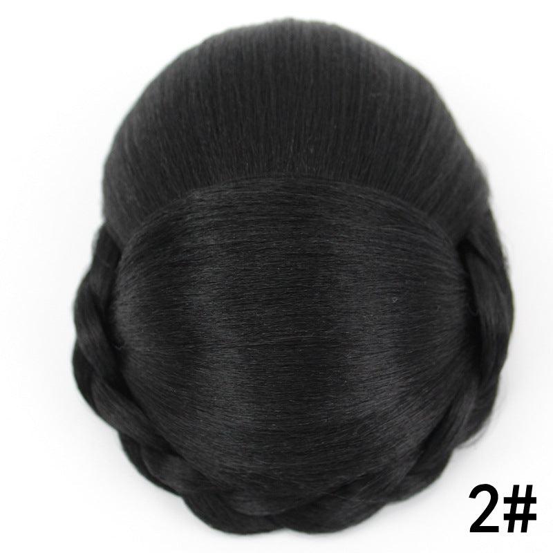 Synthetic Braided Hair Bun Updo Chignon Hairpiece