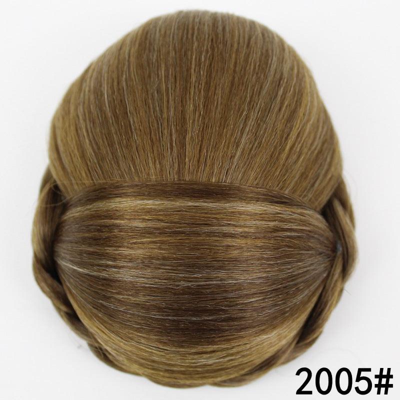 Synthetic Braided Hair Bun Updo Chignon Hairpiece