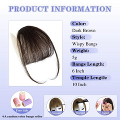 Wispy Bangs Hair Clip In Extensions