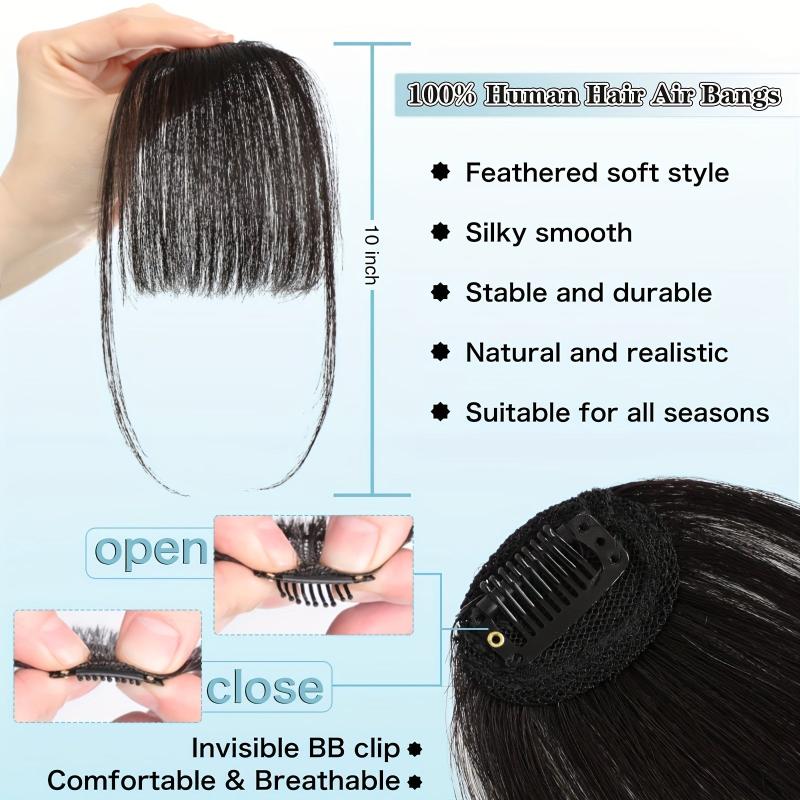 Wispy Bangs Hair Clip In Extensions