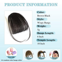 Wispy Bangs Hair Clip In Extensions