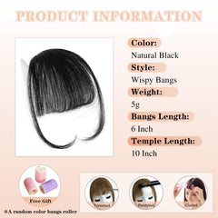 Wispy Bangs Hair Clip In Extensions