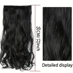 Long Wavy Clip In Hair Extensions, Beach Blonde