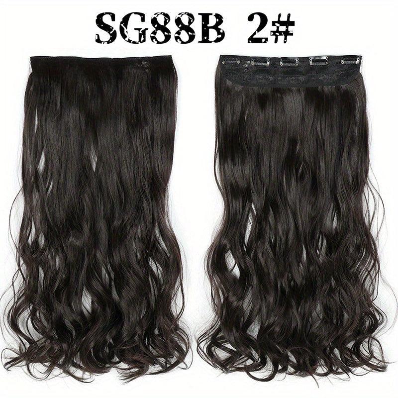 Long Wavy Clip In Hair Extensions, Beach Blonde