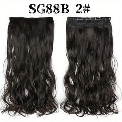 Long Wavy Clip In Hair Extensions, Beach Blonde