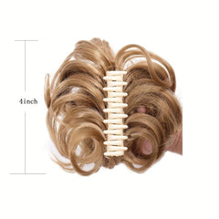 Messy Bun Hair Piece Tousled Updo Hairpiece