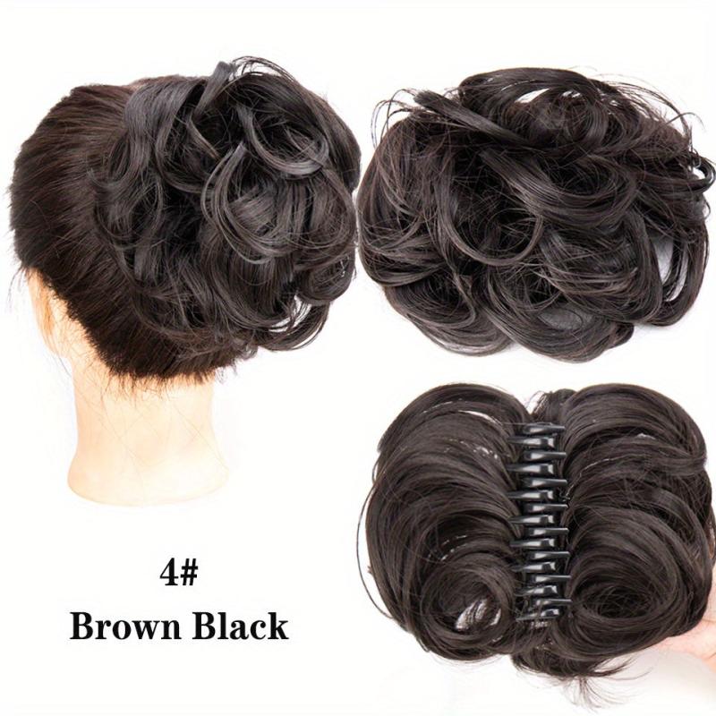 Messy Bun Hair Piece Tousled Updo Hairpiece