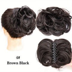 Messy Bun Hair Piece Tousled Updo Hairpiece