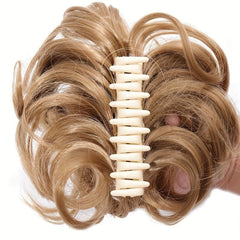 Messy Bun Hair Piece Tousled Updo Hairpiece