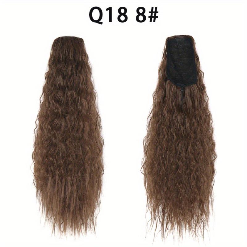 Curly Drawstring Ponytail Extension for Women - Afro Kinky Style