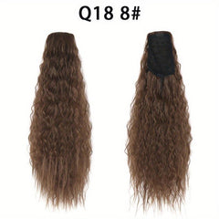 Curly Drawstring Ponytail Extension for Women - Afro Kinky Style