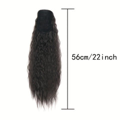 Curly Drawstring Ponytail Extension for Women - Afro Kinky Style