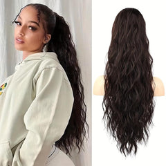 Curly Drawstring Ponytail Extension for Women - Afro Kinky Style