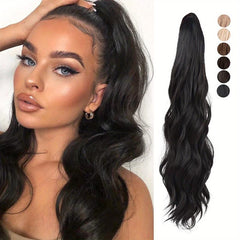 50 8 Cm Long Wacy Ponytail Extension Claw Clip In Hair Extensions For Women