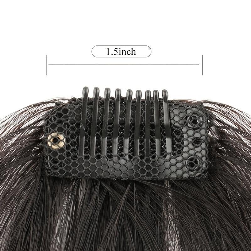 Clip In Human Hair Bangs for Sparkle and Shine