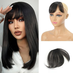 Clip In Human Hair Bangs for Sparkle and Shine