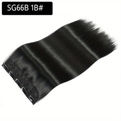 55 88 Cm 5 Clips In Long Straight Hair Extension 1 Pack 3 4 Full Head