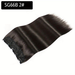 55 88 Cm 5 Clips In Long Straight Hair Extension 1 Pack 3 4 Full Head