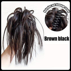 Long Straight Claw Ponytail Clip-In Hair Extensions for a Natural Look