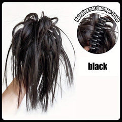Long Straight Claw Ponytail Clip-In Hair Extensions for a Natural Look
