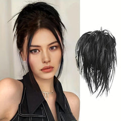 Long Straight Claw Ponytail Clip-In Hair Extensions for a Natural Look