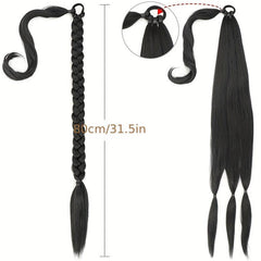 28 Cm DIY Long Synthetic Ponytail Extensions
