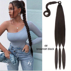 28 Cm DIY Long Synthetic Ponytail Extensions