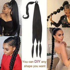 28 Cm DIY Long Synthetic Ponytail Extensions