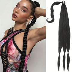 28 Cm DIY Long Synthetic Ponytail Extensions