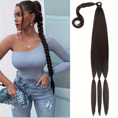 28 Cm DIY Long Synthetic Ponytail Extensions