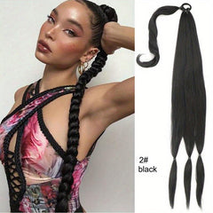 28 Cm DIY Long Synthetic Ponytail Extensions