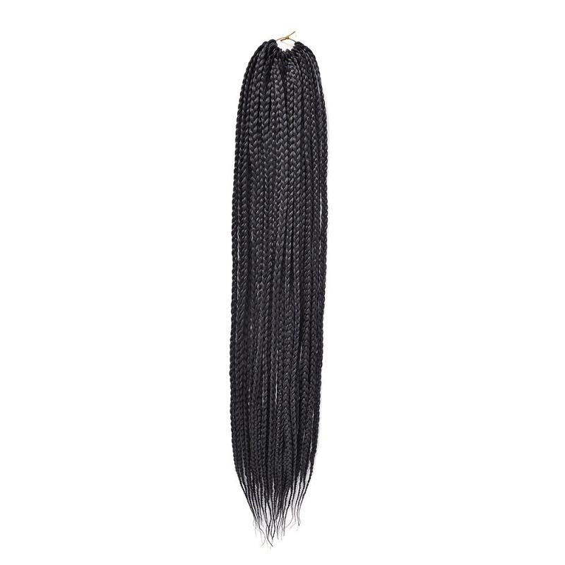 Crochet Box Braids Pre Looped Natural Crochet Hair Extension