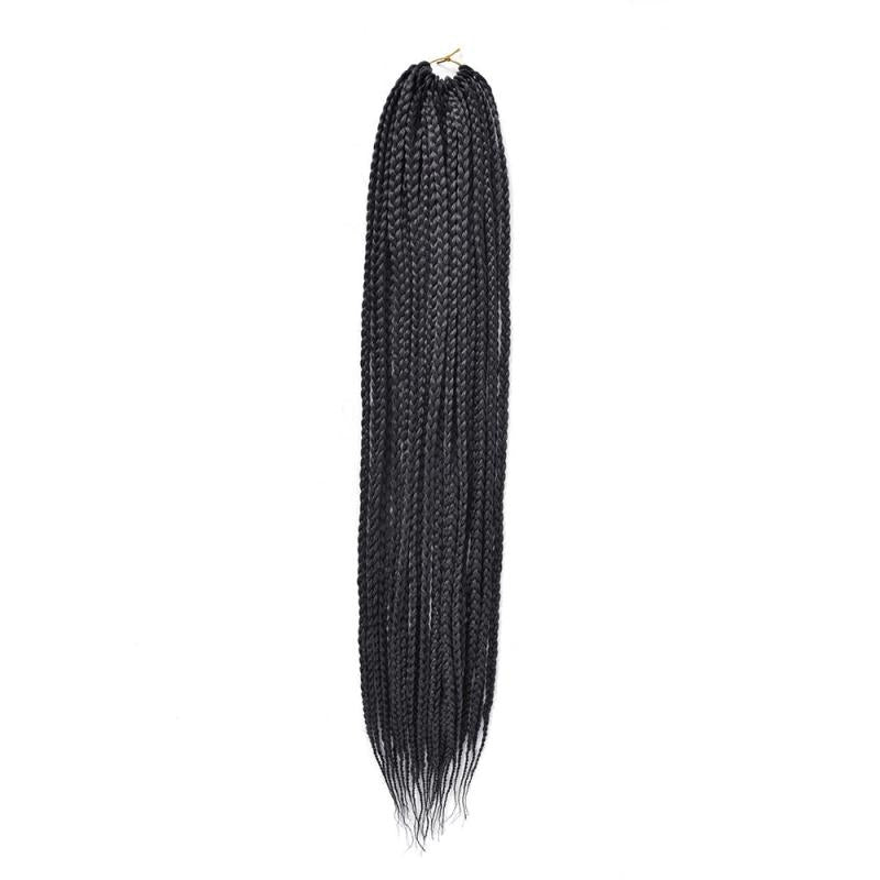 Crochet Box Braids Pre Looped Natural Crochet Hair Extension