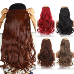 Long Wavy Blond Hair Extensions for Parties & Weddings