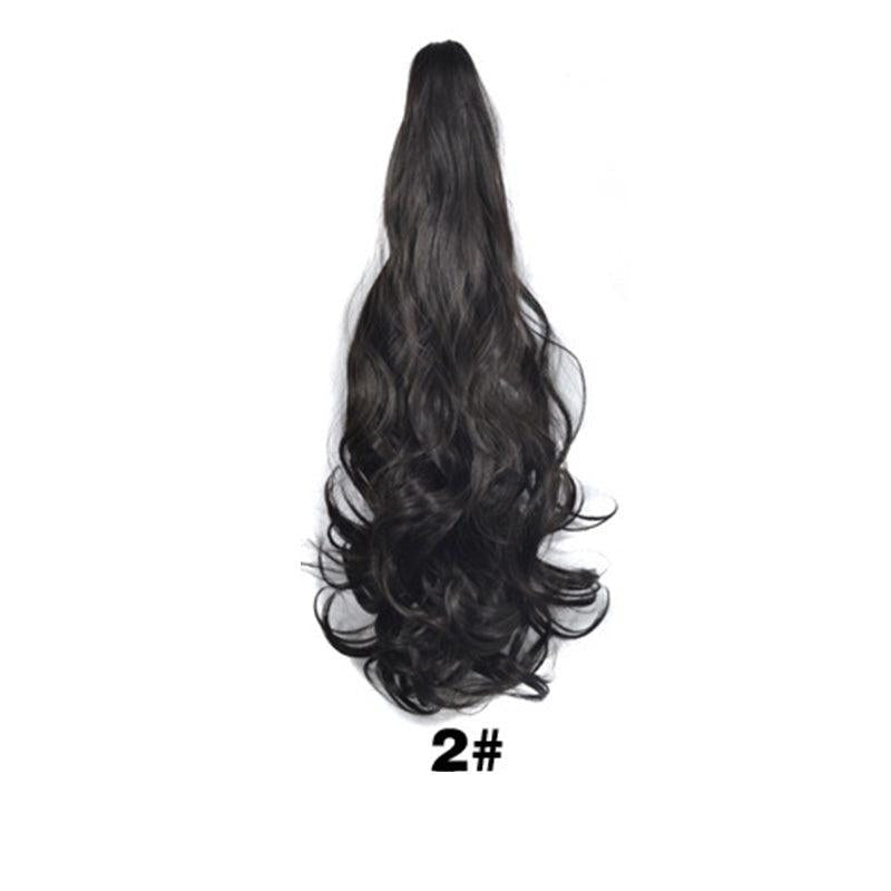 Blonde Wavy Curly Claw Ponytail Hair Extension
