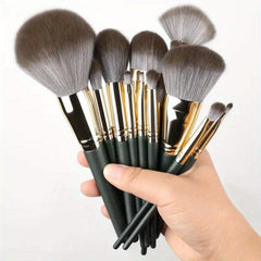 14pcs Makeup Brush Set with Travel Bag Professional Synthetic Brushes