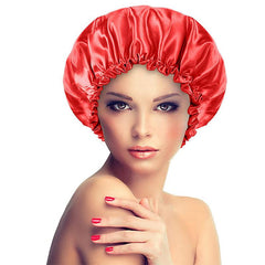 Silk Like Shower Cap for Virgin Hair Waterproof