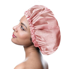 Silk Like Shower Cap for Virgin Hair Waterproof